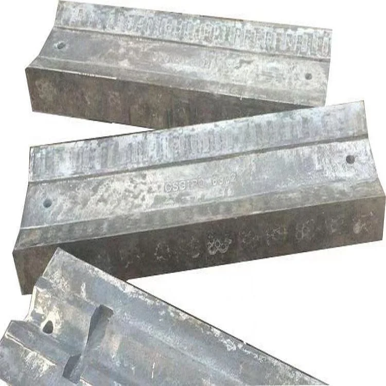 Counter Broken Mechanical Accessories Wear Resistant Composite Plate Hammer