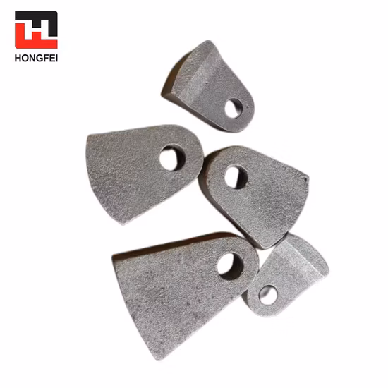 OEM Foundry Factory Supply Metal Crusher Shredder Manganese Hammer Cast Wear Resistant Parts